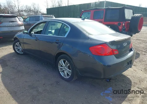2013 Infiniti G37X из США, поврежденный, VIN JN1CV6AR3DM354854